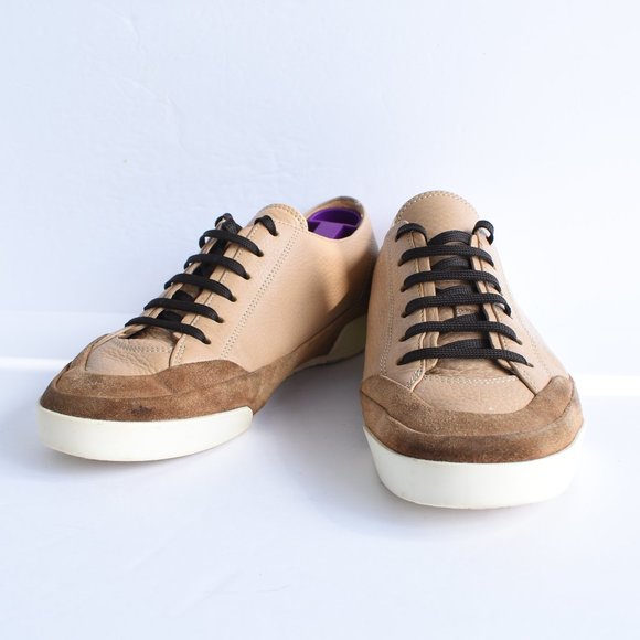 bally orivel leather sneakers